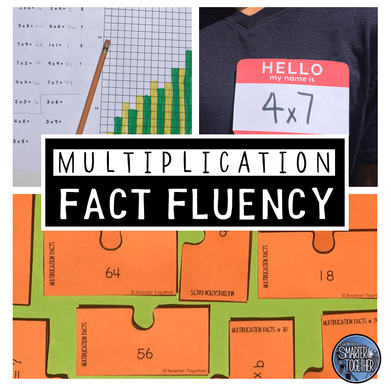 Multiplication Fact Fluency Activities